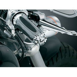 PartzBiz HD KA6278 - Kuryakyn Zombie Emblems for Zombie or Widow Grips with Throttle Boss | 6278 PartzBiz HD KA6278 - Kuryakyn Zombie Emblems for Zombie or Widow Grips with Throttle Boss | 6278