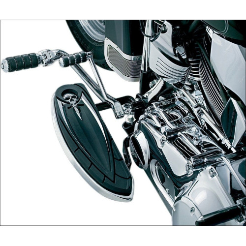 PartzBiz HD: 4411781-Kuryakyn 4566 Chrome Zombie Driver Floorboard Covers 84-18 Harley Traditional Boards PartzBiz HD: 4411781-Kuryakyn 4566 Chrome Zombie Driver Floorboard Covers 84-18 Harley Traditional Boards
