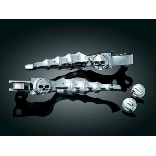 PartzBiz HD: 4411743-Kuryakyn Chrome Zombie Brake Clutch Levers Harley Models Cable Clutch 96-15 | 1047 PartzBiz HD: 4411743-Kuryakyn Chrome Zombie Brake Clutch Levers Harley Models Cable Clutch 96-15 | 1047