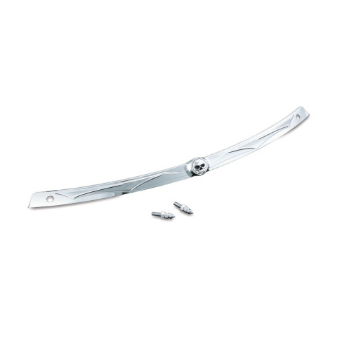 PartzBiz HD: 4411748-Kuryakyn 1198 Chrome Zombie Windshield Trim 96-13 Harley Batwing FLHT/FLHX PartzBiz HD: 4411748-Kuryakyn 1198 Chrome Zombie Windshield Trim 96-13 Harley Batwing FLHT/FLHX