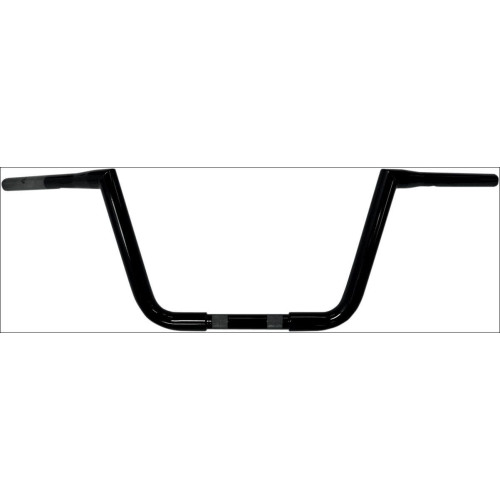 PartzBiz HD: 4411698-La Choppers Black 1-1/4" Big Twin Peaks 10" Handlebars Apes FLTR FLHR FXD ST XL | LA-7360-10B PartzBiz HD: 4411698-La Choppers Black 1-1/4" Big Twin Peaks 10" Handlebars Apes FLTR FLHR FXD ST XL | LA-7360-10B