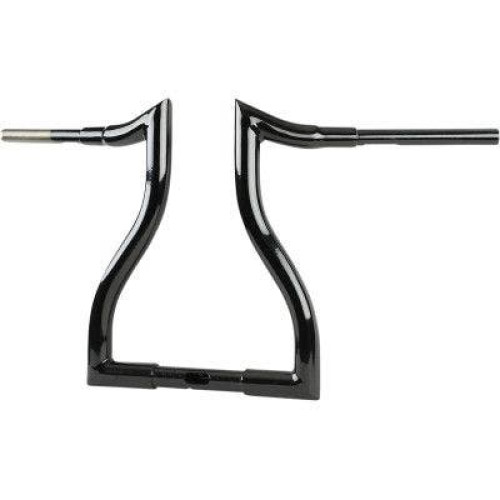 PartzBiz HD: 4411660-LA Choppers Chrome 12" Hammerhead Handlebar T-Bar Harley FLH/T 15-23 0601-5356 06015356 LA-7316-12