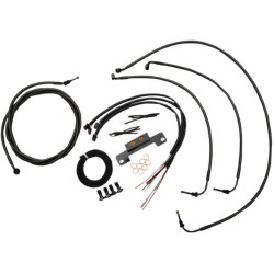 PartzBiz HD DS06620218 - ชุดสายไฟและสายไฟ LA Choppers 18-20 Ape Hangers Midnight ไม่มี ABS Harley M8 17-Up PartzBiz HD DS06620218 - ชุดสายไฟและสายไฟ LA Choppers 18-20 Ape Hangers Midnight ไม่มี ABS Harley M8 17-Up