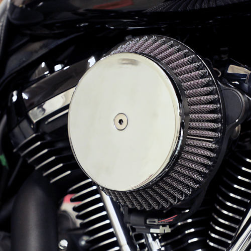 PartzBiz HD: 4411577-LA Choppers ชุดกรองอากาศขนาดใหญ่ Chrome Plain Cover Harley Twin Cam 99-16 PartzBiz HD: 4411577-LA Choppers ชุดกรองอากาศขนาดใหญ่ Chrome Plain Cover Harley Twin Cam 99-16