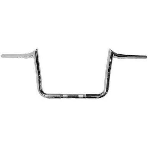 PartzBiz HD: 4411578-LA Choppers 1 1/4" Bagger Prime Ape Chrome 10"  Handlebars Harley 96-23 Batwing | LA-7352-10