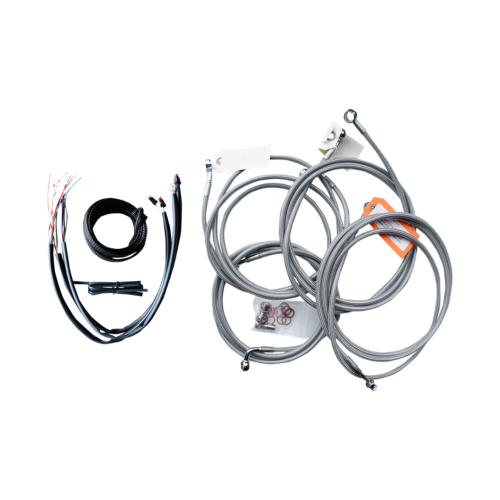 PartzBiz HD: 4411388-La Choppers ชุดสายไฟสแตนเลส 15 ” - 17 ” Harley 14-15 FLHX ABS | LA-8052KT2-16 PartzBiz HD: 4411388-La Choppers ชุดสายไฟสแตนเลส 15 ” - 17 ” Harley 14-15 FLHX ABS | LA-8052KT2-16