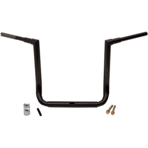 PartzBiz HD: 4411329-La Choppers Gloss Black 16" Grande Twin Peaks 1 1/2" Handlebars Harley FLH 99-13 | LA-7364-16B