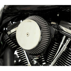 PartzBiz HD DS10102574 - Trask Chrome Assault Charge Stage 1 High Flow Air Cleaner Milwaukee 8 Harley 17 | TM-1023CH PartzBiz HD DS10102574 - Trask Chrome Assault Charge Stage 1 High Flow Air Cleaner Milwaukee 8 Harley 17 | TM-1023CH