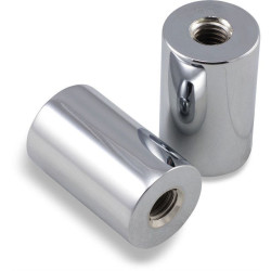 PartzBiz HD DS06021014 - LA Choppers LA-7335-02R Chrome 2" Straight Handlebar Risers 1-1/4" Diameter Custom Chopper Motorcycle Bike Universal Harley Davidson Metric Indian Upgrade Replacement Handle Bar Mount Extenders 0602-1014 06021014 PartzBiz HD DS06021014 - LA Choppers LA-7335-02R Chrome 2" Straight Handlebar Risers 1-1/4" Diameter Custom Chopper Motorcycle Bike Universal Harley Davidson Metric Indian Upgrade Replacement Handle Bar Mount Extenders 0602-1014 06021014