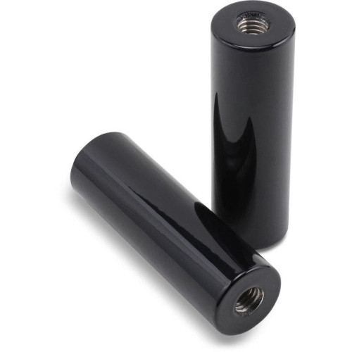 PartzBiz HD: 4411304-LA Choppers LA-7335-04RB Gloss Black 4" Straight 1-1/4" Handlebar Risers Custom Chopper Motorcycle Bike Universal Harley Davidson Metric Indian Upgrade Replacement Handle Bar Mount Extenders 0602-1018 06021018 PartzBiz HD: 4411304-LA Choppers LA-7335-04RB Gloss Black 4" Straight 1-1/4" Handlebar Risers Custom Chopper Motorcycle Bike Universal Harley Davidson Metric Indian Upgrade Replacement Handle Bar Mount Extenders 0602-1018 06021018