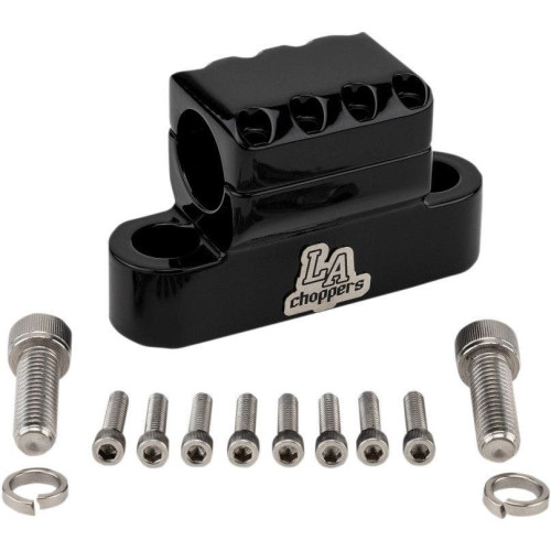 PartzBiz HD: 4411319-LA Choppers LA-7335-XXC สีดำเงา Kage Fighter 1-1/4 ” แฮนด์ 3-1/2 ” Riser Clamps มอเตอร์ไซค์ชอปเปอร์แบบกำหนดเอง จักรยานยนต์ Universal Harley Davidson เมตริก Indian Upgrade Replacement Handle Bar Mount Block Clamp 0603-0823 06030823 PartzBiz HD: 4411319-LA Choppers LA-7335-XXC สีดำเงา Kage Fighter 1-1/4 ” แฮนด์ 3-1/2 ” Riser Clamps มอเตอร์ไซค์ชอปเปอร์แบบกำหนดเอง จักรยานยนต์ Universal Harley Davidson เมตริก Indian Upgrade Replacement Handle Bar Mount Block Clamp 0603-0823 06030823