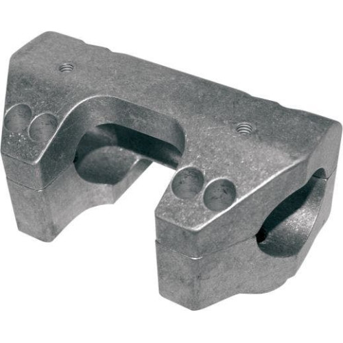PartzBiz HD: 4411300-LA Choppers LA-7420-00 Raw Handlebar Clamp Riser Set 1 1/4" 94-13 Road King FLHR 0602-0212 06020212 PartzBiz HD: 4411300-LA Choppers LA-7420-00 Raw Handlebar Clamp Riser Set 1 1/4" 94-13 Road King FLHR 0602-0212 06020212