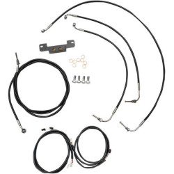 PartzBiz HD DS06620568 - LA Choppers Plug Play Cable Wire Kit 12-14 Apes No ABS Black Harley Touring 17-Up