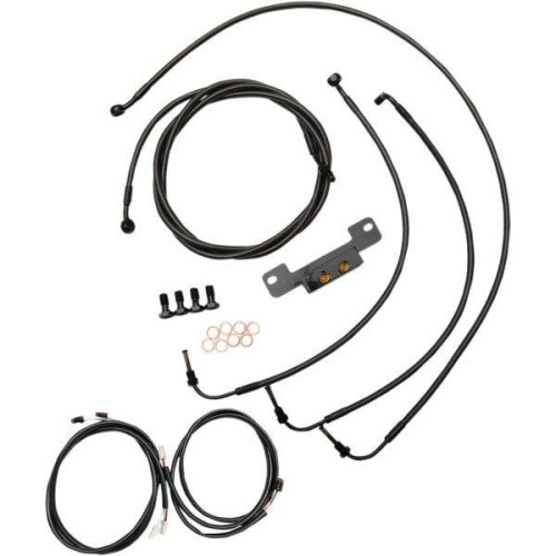 PartzBiz HD: 4411246-LA Choppers Plug Play Cable Wire Kit 12-14 Apes No ABS Midnight Harley Touring 17-Up PartzBiz HD: 4411246-LA Choppers Plug Play Cable Wire Kit 12-14 Apes No ABS Midnight Harley Touring 17-Up