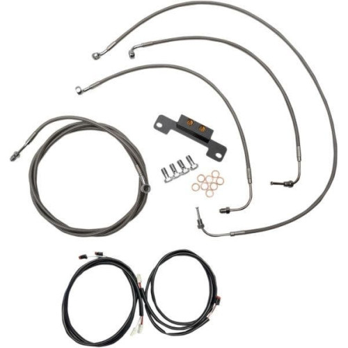 PartzBiz HD: 4411249-LA Choppers Plug Play Cable Wire Kit 15-17 Ape Hanger No ABS Harley Touring 17-Up PartzBiz HD: 4411249-LA Choppers Plug Play Cable Wire Kit 15-17 Ape Hanger No ABS Harley Touring 17-Up