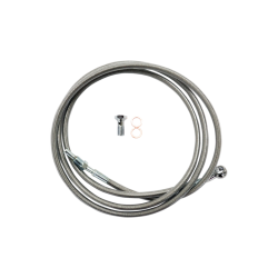 PartzBiz HD DS17413957 - สายคลัตช์ถักสแตนเลส La Choppers สำหรับ Harley '14 FLH/T - 18 ”-20 ” PartzBiz HD DS17413957 - สายคลัตช์ถักสแตนเลส La Choppers สำหรับ Harley '14 FLH/T - 18 ”-20 ”