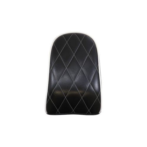 PartzBiz HD: 4411186-Le Pera Bare Bones Pillion Pads White Diamond Stitch Harley 18-22 FXBR/FXBRS/FLFB/FLFBS | LYB-007PDMWTP