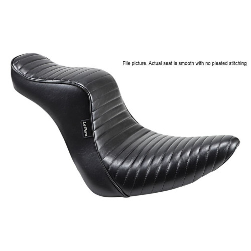 PartzBiz HD: 4411156-Le Pera Black Cherokee Seat Smooth Harley M8 Softail Fat Boy 18-21 PartzBiz HD: 4411156-Le Pera Black Cherokee Seat Smooth Harley M8 Softail Fat Boy 18-21