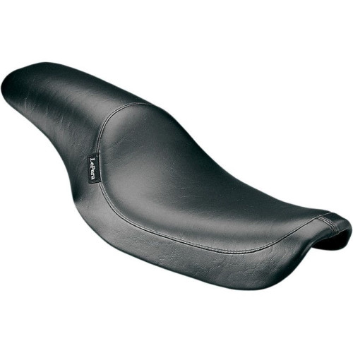 PartzBiz HD: 4411163-Le Pera Black Full Length Smooth Low Profile Silhouette Seat Harley Dyna 91-95 | L-861