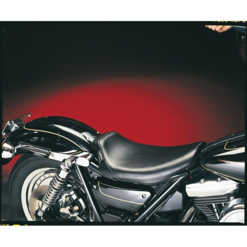 PartzBiz HD: 4411069-Le Pera LG-008 Smooth Black Bare Bones Solo Seat w/ Gel Harley FXR 82-00 | LG-008 PartzBiz HD: 4411069-Le Pera LG-008 Smooth Black Bare Bones Solo Seat w/ Gel Harley FXR 82-00 | LG-008