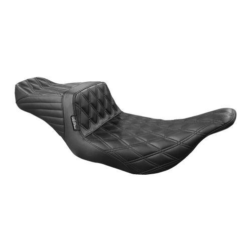 PartzBiz HD: 4411041-Le Pera LH-587DD Tailwhip Seat Double Diamond Harley 97-07 Touring FLHT/FLTR | LH-587DD