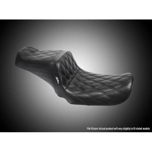 PartzBiz HD: 4410974-Le Pera Tailwhip Black Double Diamond Seat 4 Harley 10-22 XL Models | LK-586DD PartzBiz HD: 4410974-Le Pera Tailwhip Black Double Diamond Seat 4 Harley 10-22 XL Models | LK-586DD