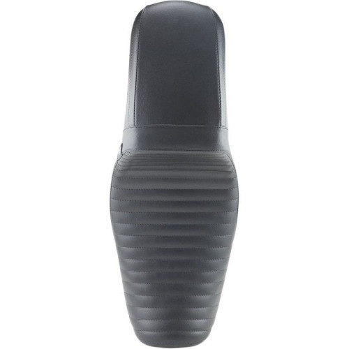 PartzBiz HD: 4410983-Le Pera LK-591DLPT Black Pleated Stitched Kickflip 2-Up Seat Harley Davidson Dyna FXD FLD 06-17 Custom Upgrade Replacement Best New Saddle Bike Motorcycle