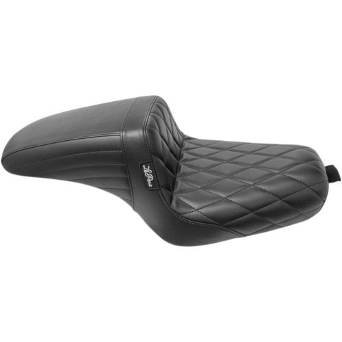 PartzBiz HD: 4410951-Le Pera LK-596DM Diamond Stitch KickFlip Solo Seat Harley Sportster XL 10-18 | LK-596DM