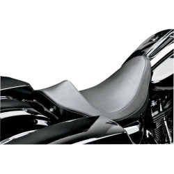 PartzBiz HD LPLK-807 - Le Pera Villain Smooth Black Solo for Harley Touring FLH/T 08-15 | Le Pera