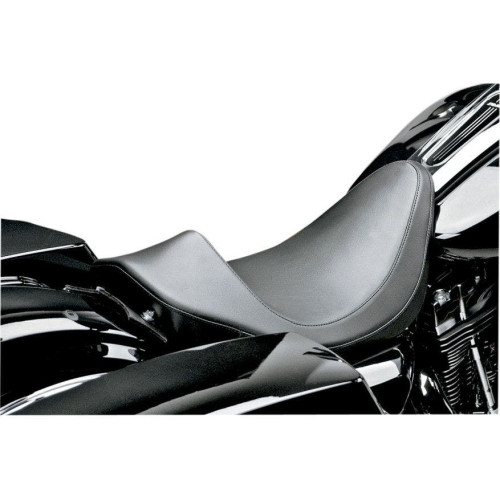 PartzBiz HD: 4410933-Le Pera Villain Smooth Black Solo for Harley Touring FLH/T 08-15 | Le Pera