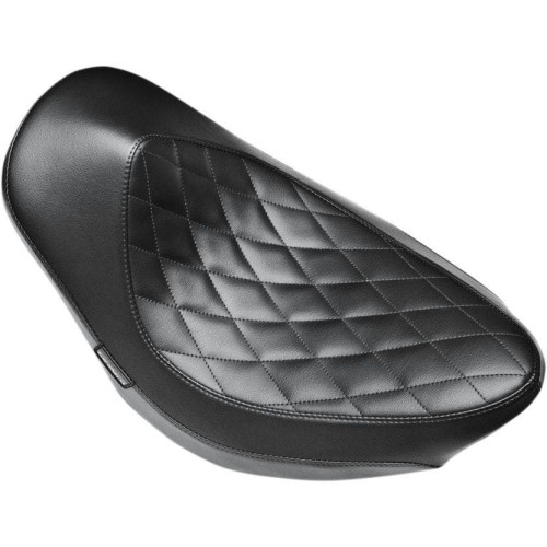PartzBiz HD: 4410935-Le Pera LK-808DM Diamond Villain Solo Seat Harley Softail 06-10 FXST 07-17 FLSTF | LK-808DM