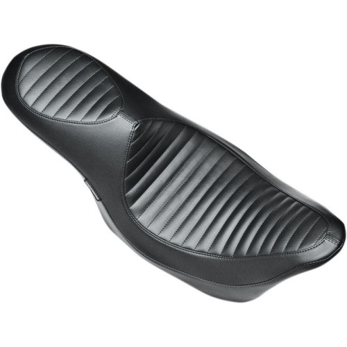 PartzBiz HD: 4410943-Le Pera LK-817PT Pleated Stitch Villain 2-Up Seat สำหรับ Harley Touring FLH/T 08-23 | LK-817PT