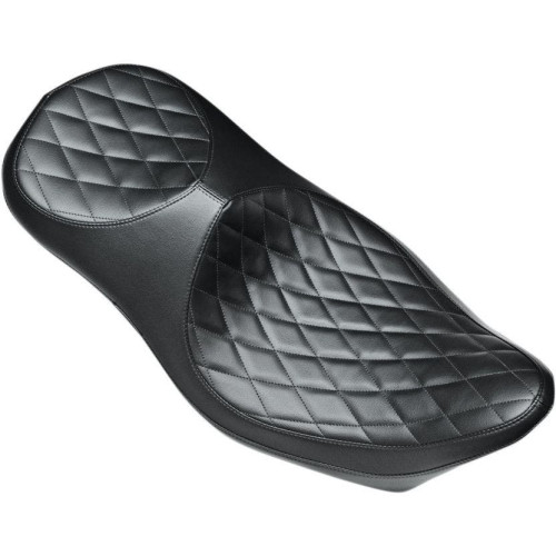 PartzBiz HD: 4410903-Le Pera Diamond Stitch Super Villain 2-Up Seat สำหรับ Harley Touring FLH/T 08-15 | เลอ เปอร่า PartzBiz HD: 4410903-Le Pera Diamond Stitch Super Villain 2-Up Seat สำหรับ Harley Touring FLH/T 08-15 | เลอ เปอร่า