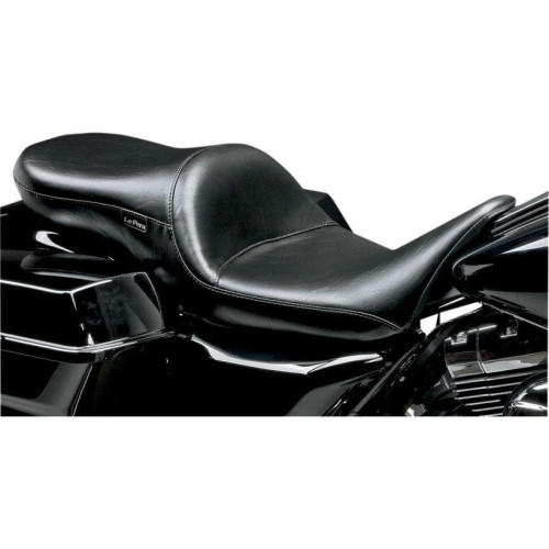PartzBiz HD: 4410882-Le Pera Smooth 2 Up Black Maverick Seat 1 Piece Touring Harley FLH/T 08-16 | LK-957S PartzBiz HD: 4410882-Le Pera Smooth 2 Up Black Maverick Seat 1 Piece Touring Harley FLH/T 08-16 | LK-957S