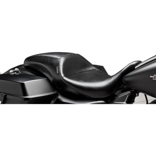 PartzBiz HD: 4410883-Le Pera LK-987 Outcast Smooth Full Black Seat Harley Touring  FLH/T 08-17 | LK-987
