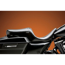 PartzBiz HD LPLKU-957S - Le Pera Smooth 2 Up Black Maverick Up Front Seat Touring Harley FLH/T 08-16  | LKU-957S