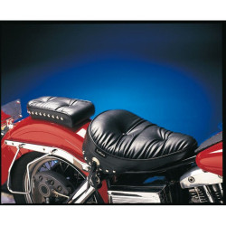 PartzBiz HD LPLN-212 - Le Pera LN-212 Pillow Black Sanora Custom Solo Seat Harley Big Twin FX FL 64-84 | LN-212