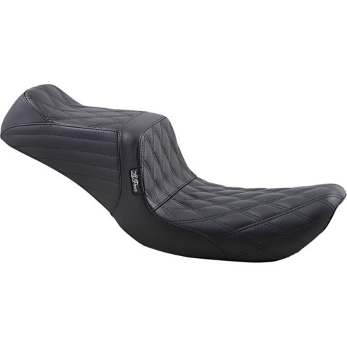 PartzBiz HD: 4410844-Le Pera LN-581DD Tailwhip 2-Up ที่นั่ง Double Diamond Harley Dyna FXD 96-03