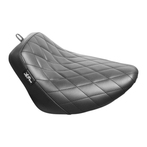 PartzBiz HD: 4410777-Le Pera LYR-007 สีดำ Bare Bones Solo ที่นั่ง Diamond Harley M8 Softail 18-23