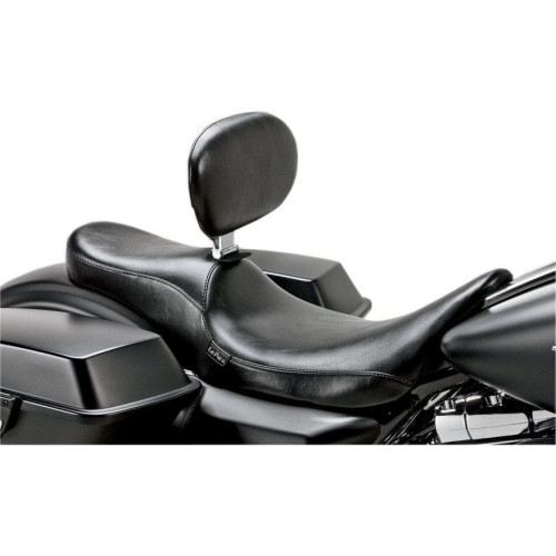 PartzBiz HD: 4410767-Le Pera Silhouette Smooth 2-Up เบาะยาวพร้อมพนักพิง Harley Touring 08-15 | เลอ เปอร่า