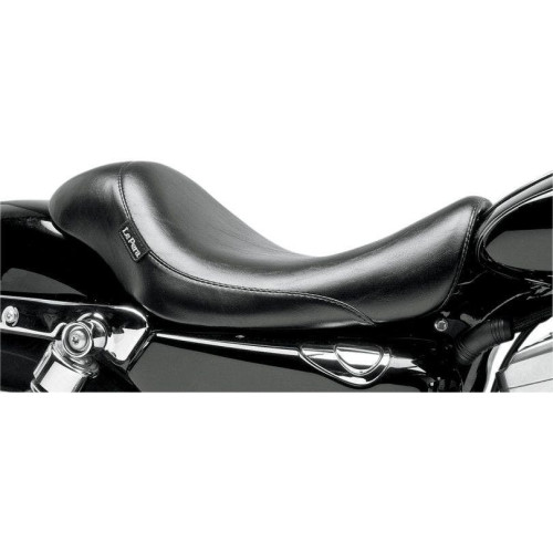 PartzBiz HD: 4410744-Le Pera Silhouette Smooth Solo Seat 4 Harley 07-09 XL W/4.5 Gallon Tank | LCK-856