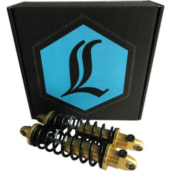PartzBiz HD DS13101746 - Legend Gold Revo-A Adjustable Standard FXR Coil 14" L Rear Shocks Harley 84-00 | 1310-1746 PartzBiz HD DS13101746 - Legend Gold Revo-A Adjustable Standard FXR Coil 14" L Rear Shocks Harley 84-00 | 1310-1746