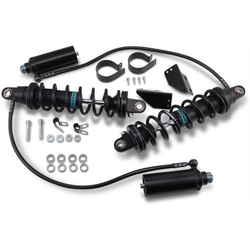 PartzBiz HD: 4410604-Legend Suspension Revo-ARC 13" Remote Reservoir Heavy Shocks 14-20 Harley FLH/T | 1310-1887