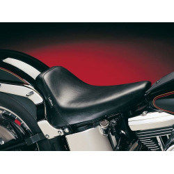 PartzBiz HD LPLGX-007 - Le Pera LGX-007 Smooth Black Bare Bones Solo w/Gel Seat 00-05 FXST 00-07 FLST/N | LGX-007