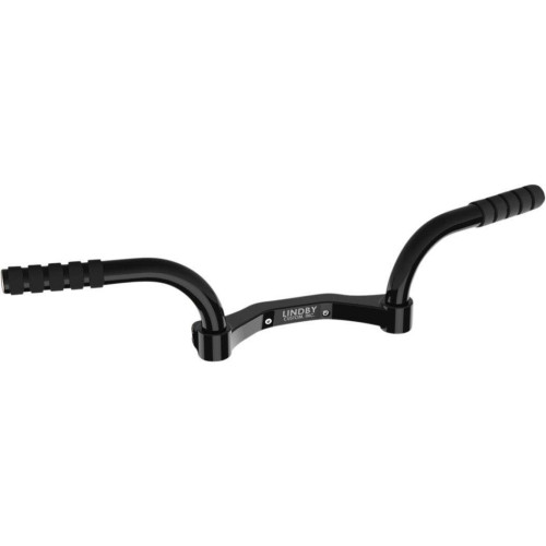 PartzBiz HD: 4410423-Lindby Adjustable Footrest Mustache Bars Black 281000 Harley Touring FLH 94-Up PartzBiz HD: 4410423-Lindby Adjustable Footrest Mustache Bars Black 281000 Harley Touring FLH 94-Up