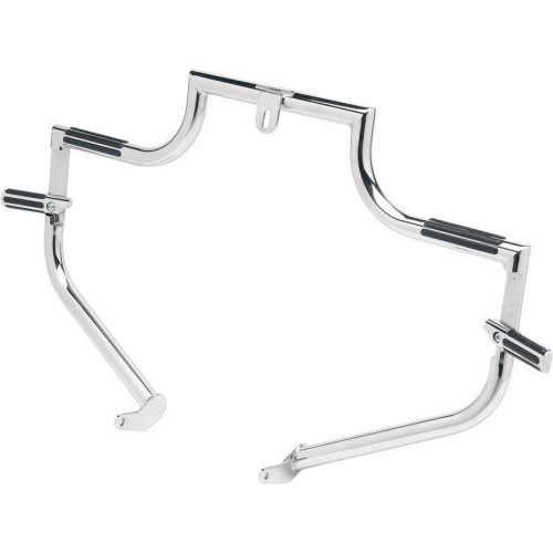 PartzBiz HD: 4410407-Lindby Chrome Twinbar Front Engine Guard Highway Bar Harley FLST Softail 00-15 | 1201 PartzBiz HD: 4410407-Lindby Chrome Twinbar Front Engine Guard Highway Bar Harley FLST Softail 00-15 | 1201