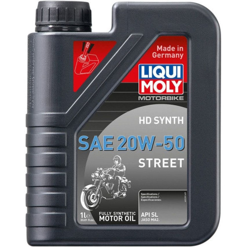 PartzBiz HD: 4410409-Liqui Moly 20100 Full-Synthetic 20W-50 Engine Oil (1 Liter / 33.8 fl oz.) 4 Stroke Motorcycle Bike Chopper Bobber Best New Upgrade Performance High Quality Superior Street Motor Lube PartzBiz HD: 4410409-Liqui Moly 20100 Full-Synthetic 20W-50 Engine Oil (1 Liter / 33.8 fl oz.) 4 Stroke Motorcycle Bike Chopper Bobber Best New Upgrade Performance High Quality Superior Street Motor Lube