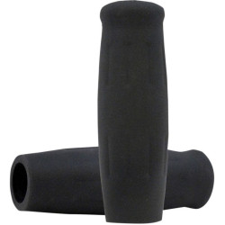 PartzBiz HD DS06301735 - Lowbrow Black Classic 1" Krayton Rubber Grips Harley Metric & Custom | 4088 PartzBiz HD DS06301735 - Lowbrow Black Classic 1" Krayton Rubber Grips Harley Metric & Custom | 4088