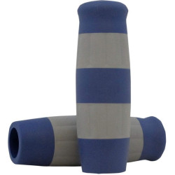 PartzBiz HD DS06301733 - Lowbrow Blue & Grey Flying Monkey 1 ” Krayton Rubber Grips Harley หรือ Custom | 4086 PartzBiz HD DS06301733 - Lowbrow Blue & Grey Flying Monkey 1 ” Krayton Rubber Grips Harley หรือ Custom | 4086