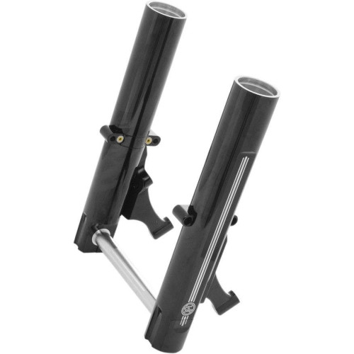 PartzBiz HD: 4410397-PM Radial Caliper Black Contrast Dual Disc Lower Legs Sliders 08-13 FLH | เครื่องสมรรถนะ PartzBiz HD: 4410397-PM Radial Caliper Black Contrast Dual Disc Lower Legs Sliders 08-13 FLH | เครื่องสมรรถนะ